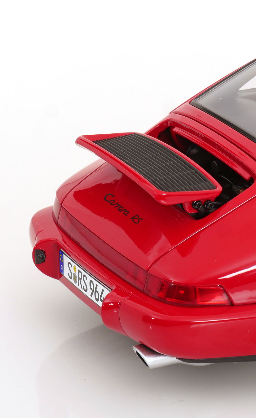 KK Scale 1992 Porsche 911 (964) RS Coupe w/ Cup Wheels Guards Red 1:12