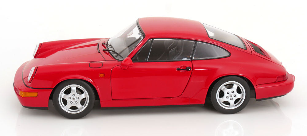 KK Scale 1992 Porsche 911 (964) RS Coupe w/ Cup Wheels Guards Red 1:12
