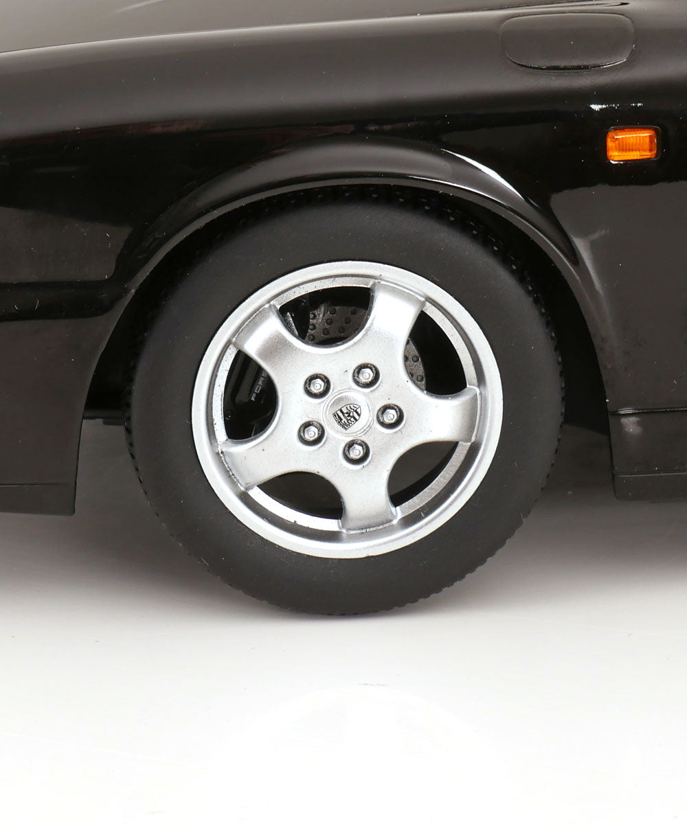 KK Scale 1992 Porsche 911 (964) RS Coupe w/ Cup Wheels Black 1:12