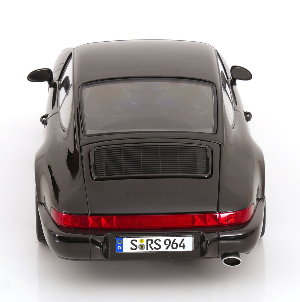 KK Scale 1992 Porsche 911 (964) RS Coupe w/ Cup Wheels Black 1:12