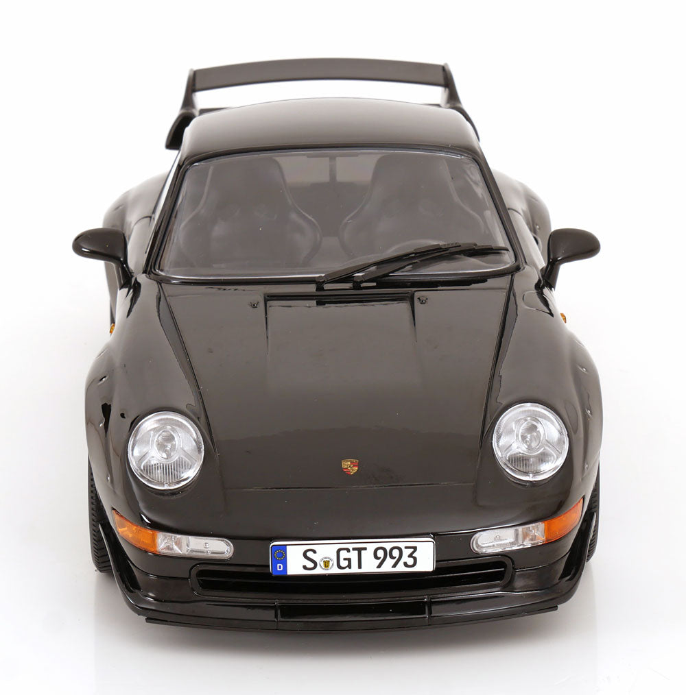 KK Scale 1996 Porsche 911 993 GT2 w/ Speedline Wheels Black 1:12