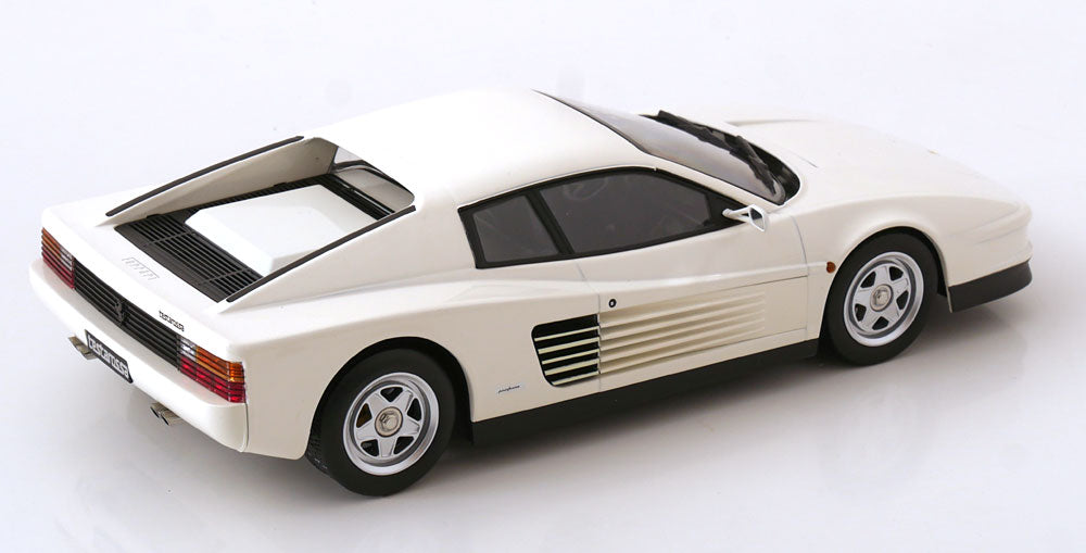 KK Scale 1986 Ferrari Testarossa European Version White 1:18