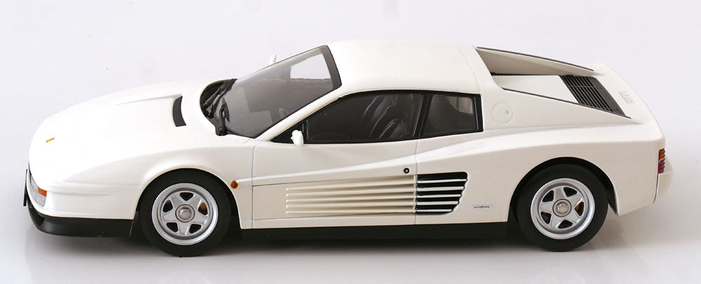 KK Scale 1986 Ferrari Testarossa European Version White 1:18