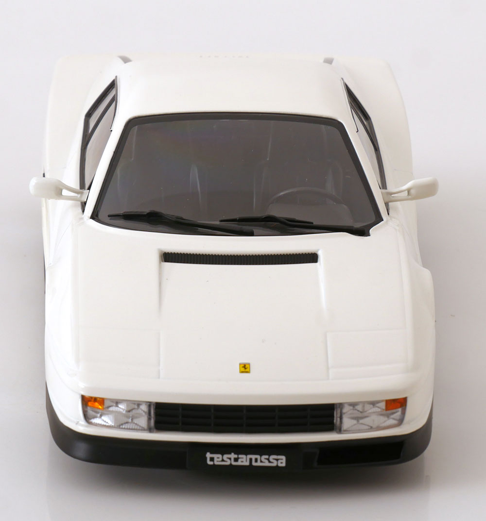 KK Scale 1986 Ferrari Testarossa European Version White 1:18