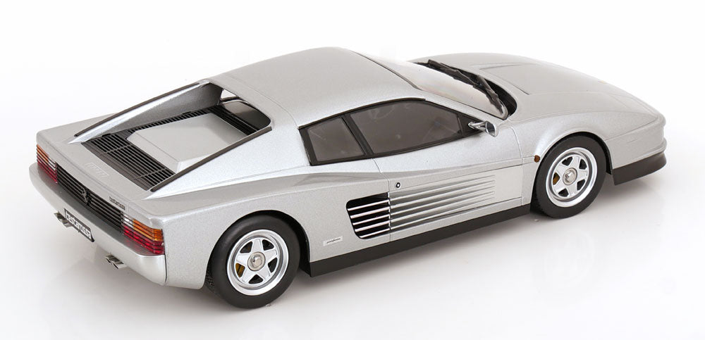 KK Scale 1986 Ferrari Testarossa European Version Silver 1:18