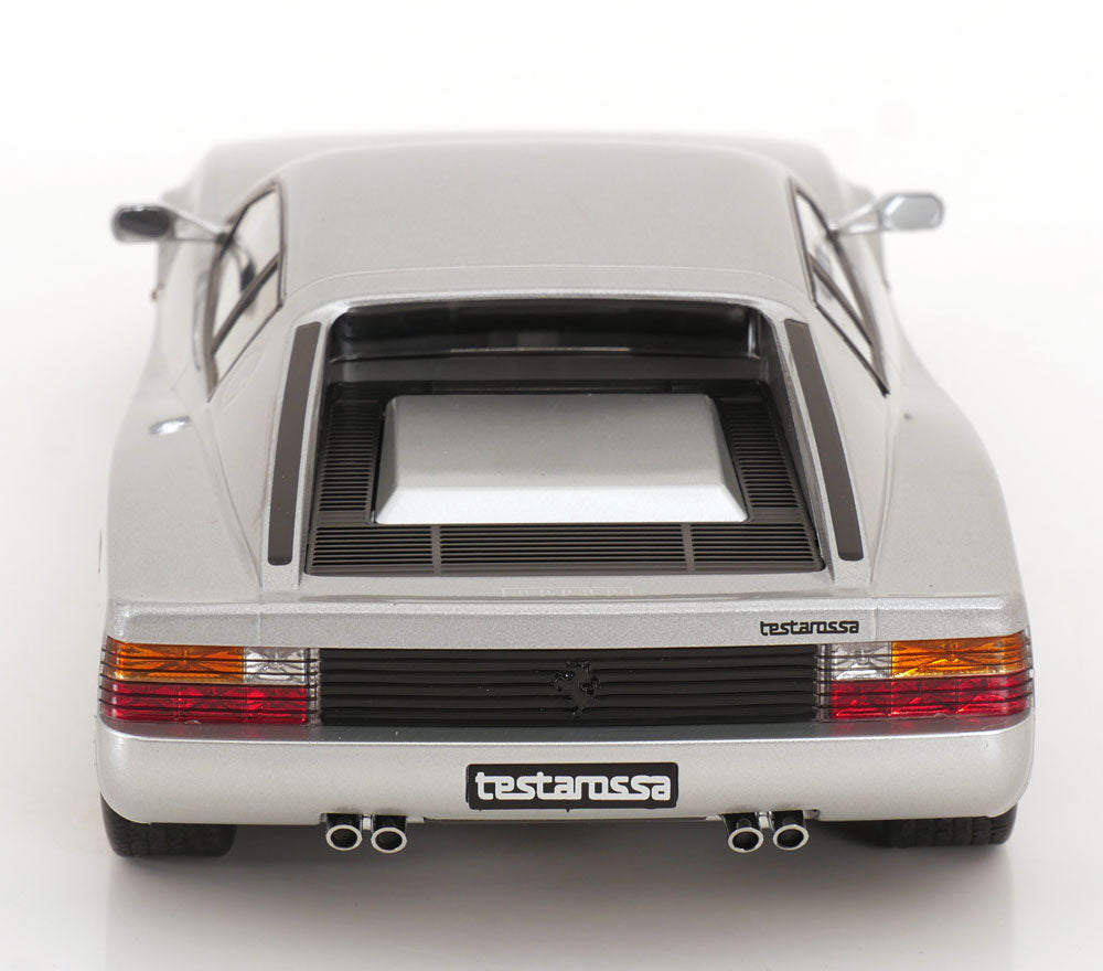 KK Scale 1986 Ferrari Testarossa European Version Silver 1:18