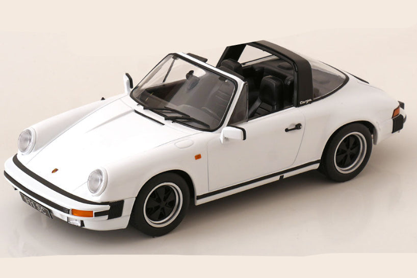 KK Scale 1983 Porsche 911 SC Targa w/ Removable Roof G Series White 1:18