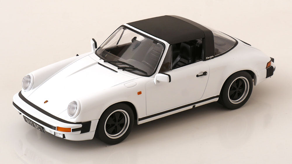 KK Scale 1983 Porsche 911 SC Targa w/ Removable Roof G Series White 1:18