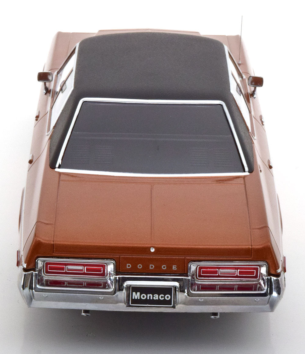 KK Scale 1974 Dodge Monaco Brown Metallic 1:18