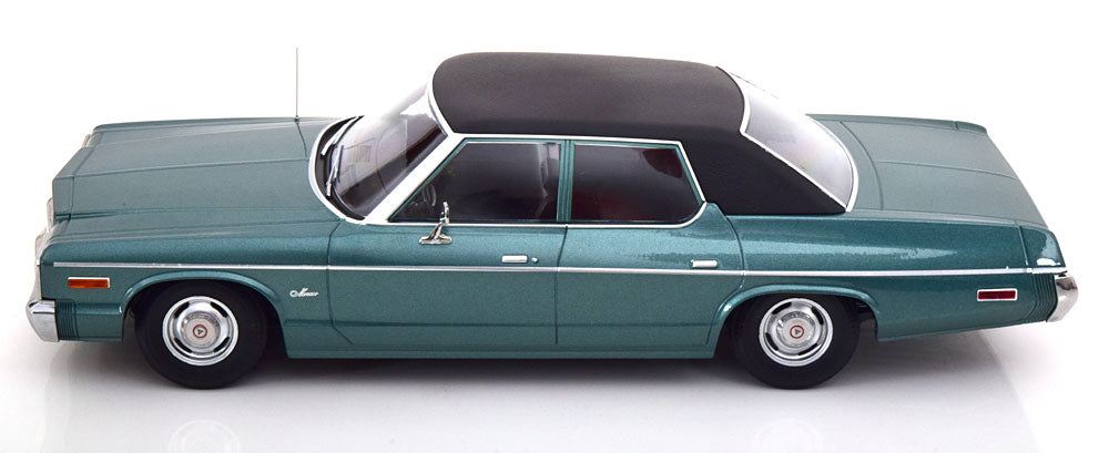 KK Scale 1974 Dodge Monaco Green Blue Metallic 1:18