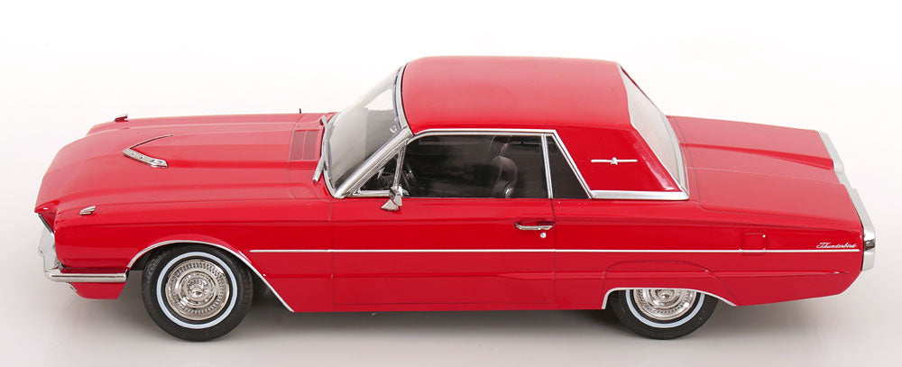 KK Scale 1966 Ford Thunderbird Hardtop Coupe Red 1:18