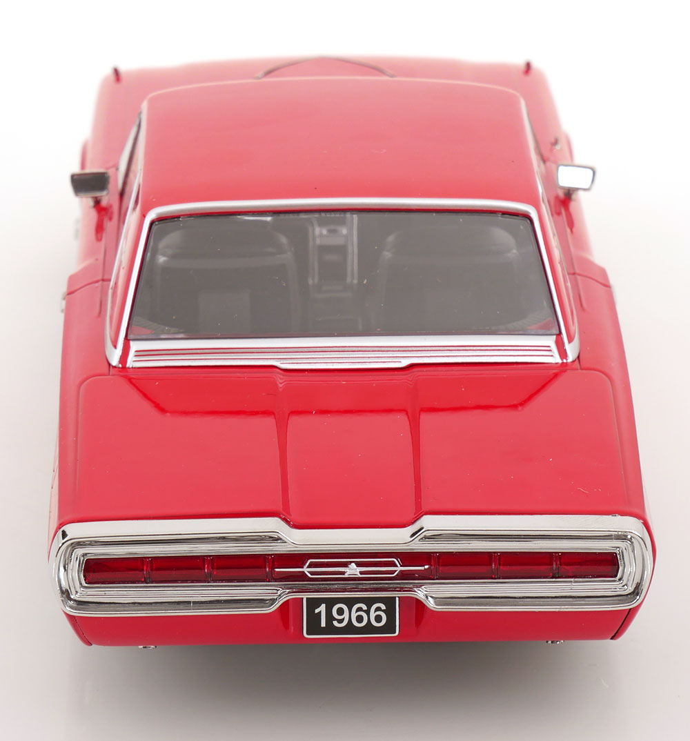 KK Scale 1966 Ford Thunderbird Hardtop Coupe Red 1:18