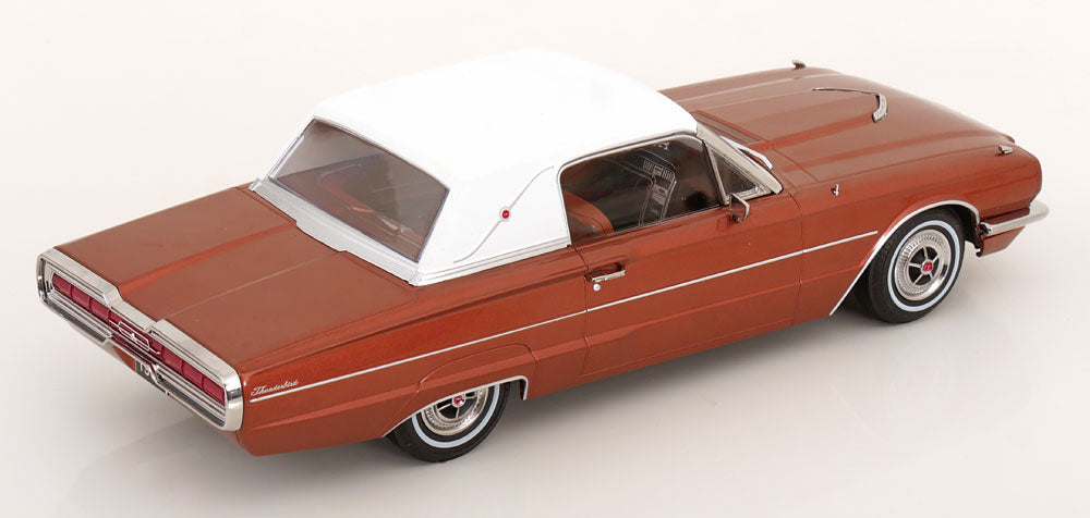 KK Scale 1966 Ford Thunderbird Coupe Copper Metallic 1:18