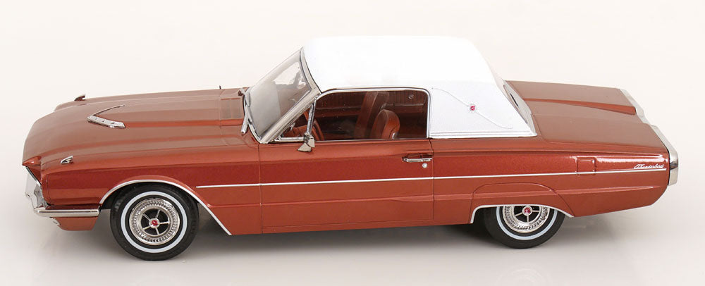KK Scale 1966 Ford Thunderbird Coupe Copper Metallic 1:18