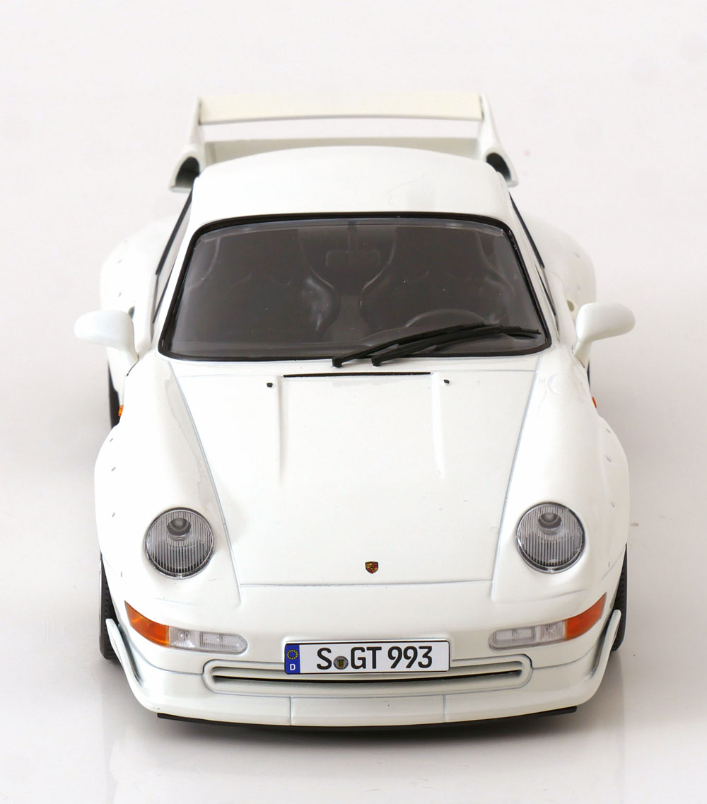 KK Scale 1996 Porsche 911 993 GT2 w/ Speedline Wheels White 1:18