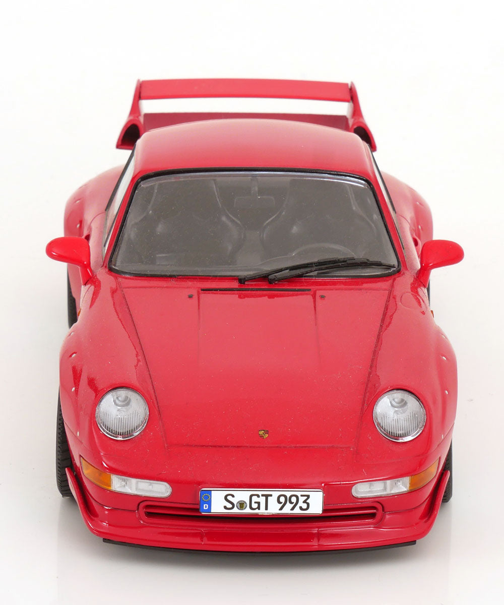 KK Scale 1996 Porsche 911 993 GT2 w/ Speedline Wheels Guards Red 1:18