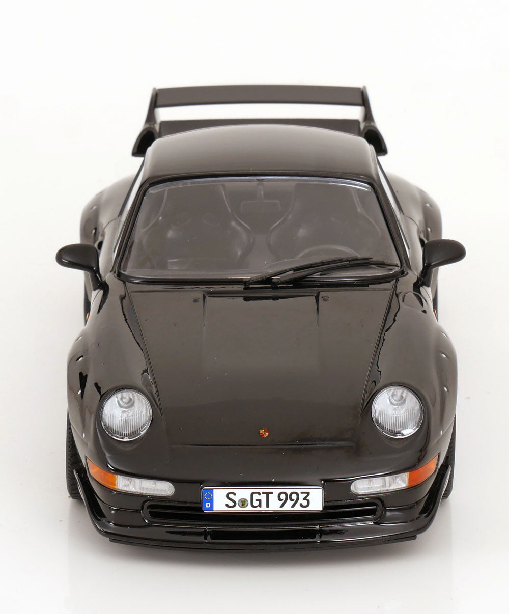 KK Scale 1996 Porsche 911 993 GT2 w/ Speedline Wheels Black 1:18