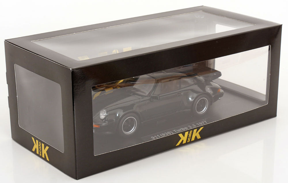 KK Scale 1977 Porsche 911 930 Turbo 3.3 Dark Green Metallic 1:18
