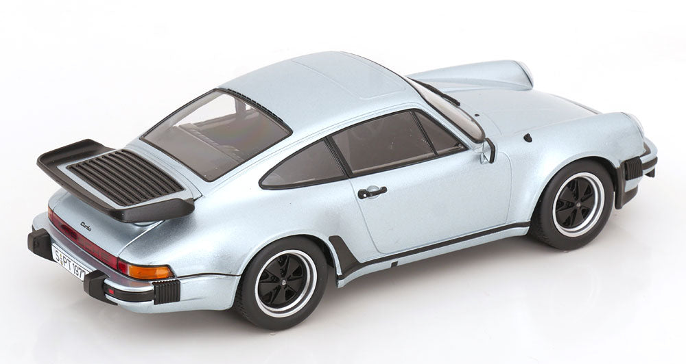 KK Scale 1977 Porsche 911 930 Turbo 3.3 Silver Metallic 1:18
