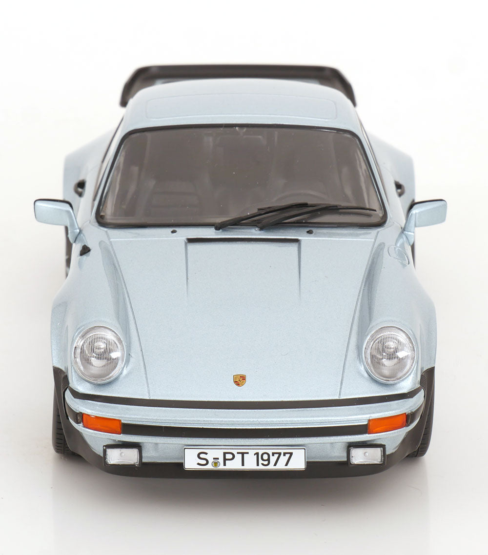 KK Scale 1977 Porsche 911 930 Turbo 3.3 Silver Metallic 1:18