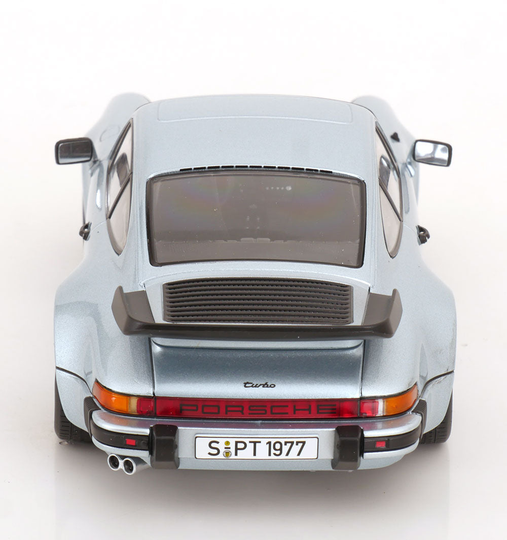 KK Scale 1977 Porsche 911 930 Turbo 3.3 Silver Metallic 1:18