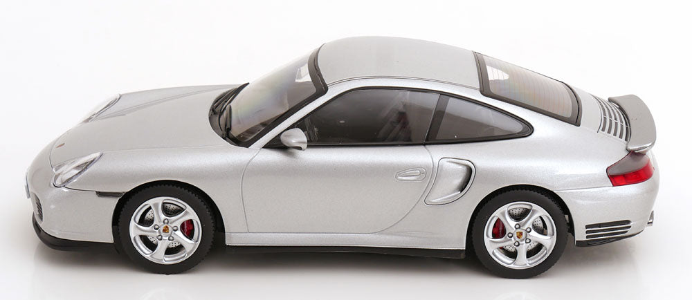 KK Scale 2000 Porsche 911 Turbo (996) Polar Silver 1:18