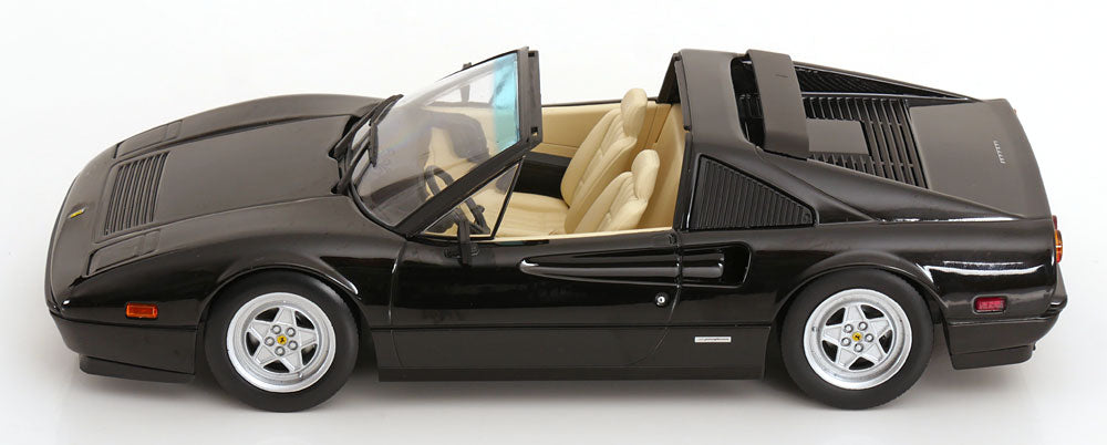 KK Scale 1985 Ferrari 328 GTS US Version Miami Vice Black 1:18