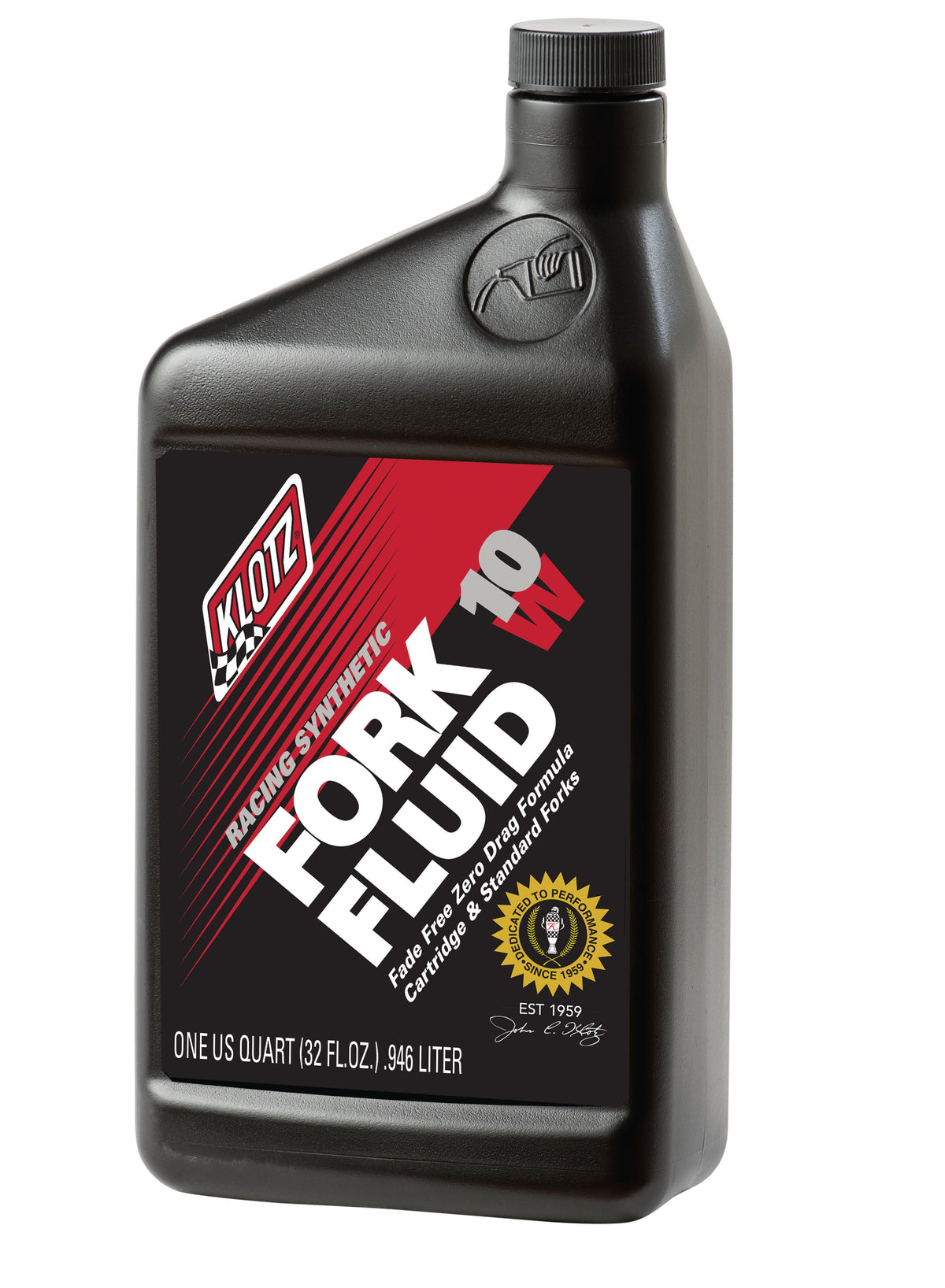 10W Racing Synthetic Shock Oil 1 Quart - KLOKL510
