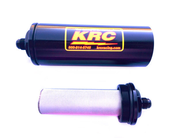 #6AN Stainless Fuel Filter - KRC4706BK