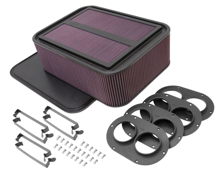 Gen-2 Carbon Air Box For Sprint Car 6.5in Filter - 1008559