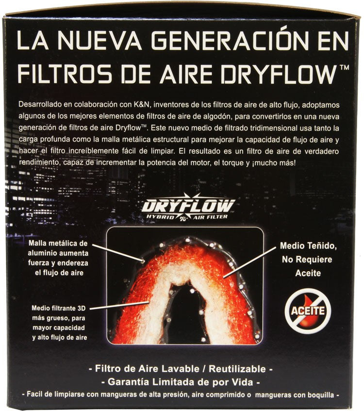 AEM Induction AEM DryFlow Air Filter 2-3/4in. Flange / 4in. OD / 5in. H / 10 Degree Flg. (Special Order) 21-202D-AK