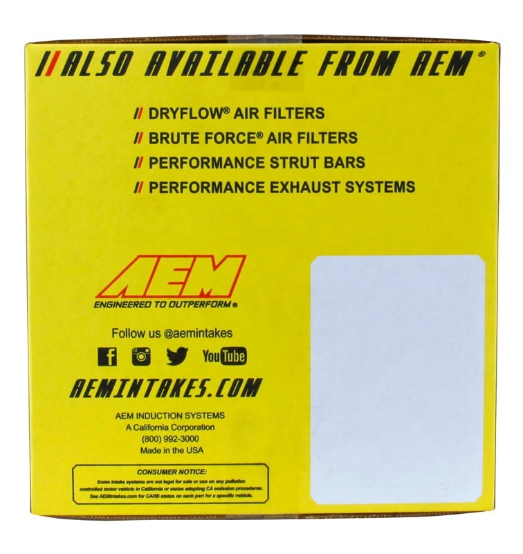 AEM Induction AEM 08 Dodge Caliber SRT4 Turbo Cold Air Induction System 21-429DS
