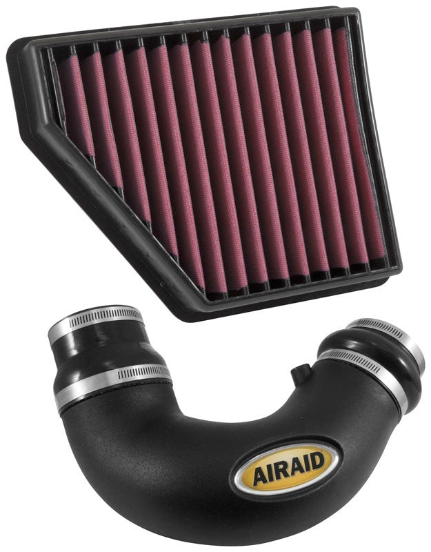 Airaid 2010-2015 Chevy Camaro SS V8-6.2L F/I Airaid Jr Intake Kit - Oiled / Red Media 251-714