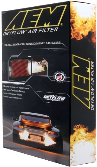 AEM Induction DryFlow Air Filter AIP28-20181