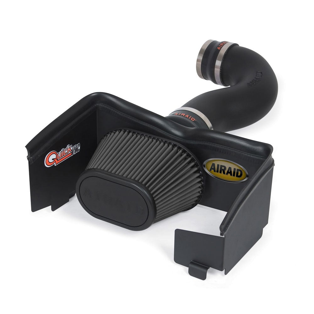 Airaid 05-06 Dodge Dakota / 06 Mitsubishi Raider 4.7L CAD Intake System w/ Tube (Dry / Black Media) 302-175