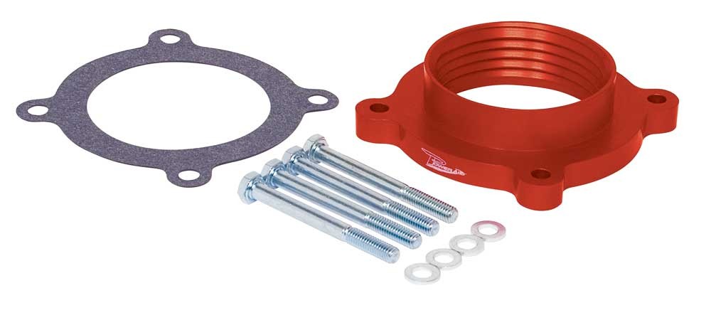 Airaid 07-11 Jeep Wrangler JK 3.8L PowerAid TB Spacer 310-616