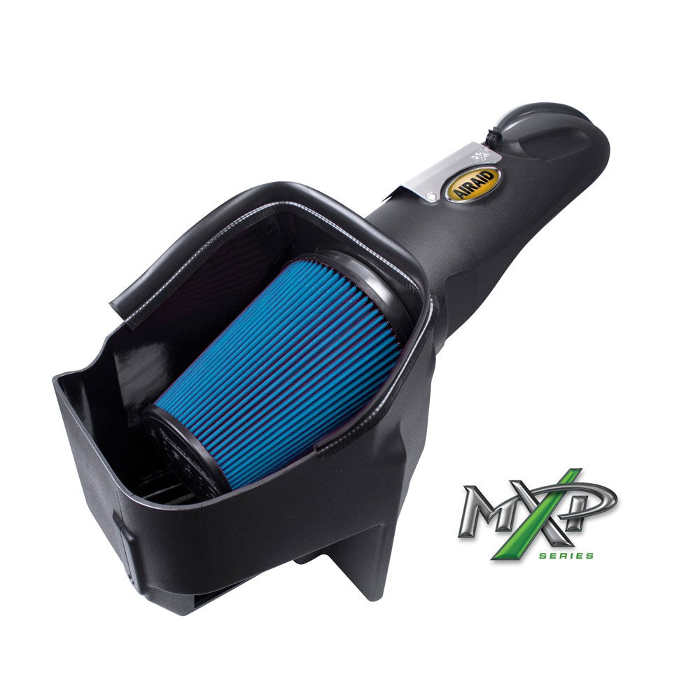 Airaid 11-14 Ford F-250/350/450/550 Super Duty 6.7L MXP Intake System w/ Tube (Dry / Blue Media) 403-278