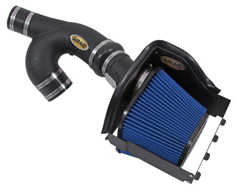 Airaid 2015 Ford Expedition 3.5L EcoBoost Cold Air Intake System w/ Black Tube (Dry/Blue) 403-339