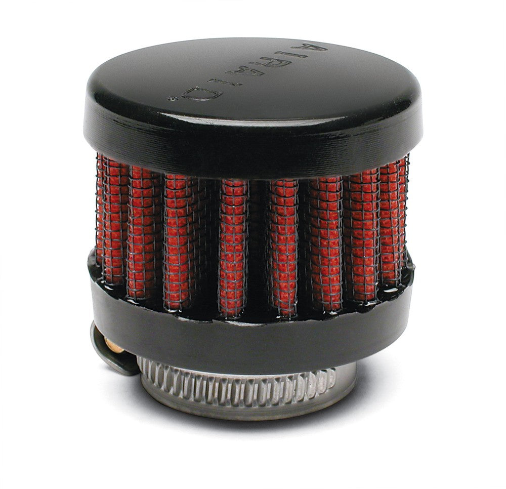 Airaid Rubber Top 1in ID - Clamp On 2in OD 1.5in Tall Breather Filter 770-137
