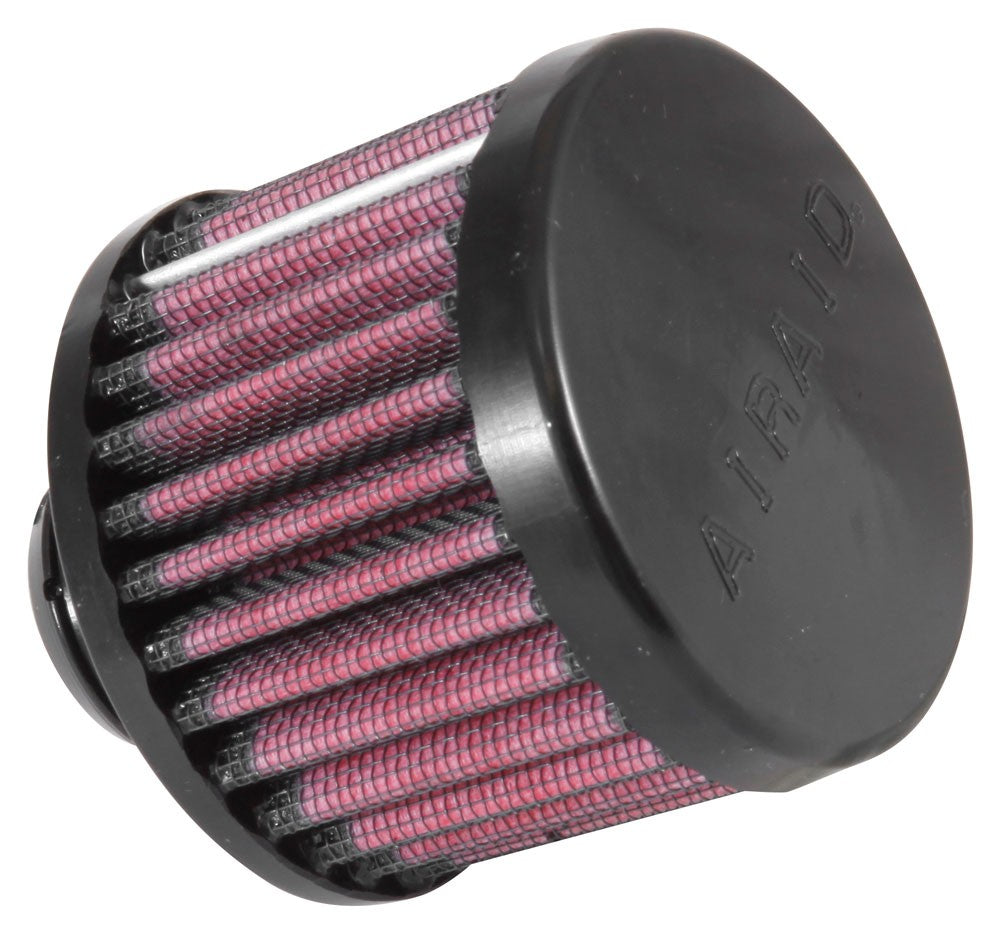 Airaid Rubber Top 1.25in OD - Push On 3in OD 2.5in Tall Breather Filter 771-490