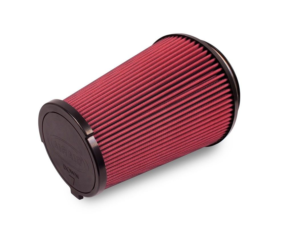 Airaid 10-14 Ford Mustang Shelby 5.4L Supercharged Direct Replacement Filter - Oiled / Red Media 860-399