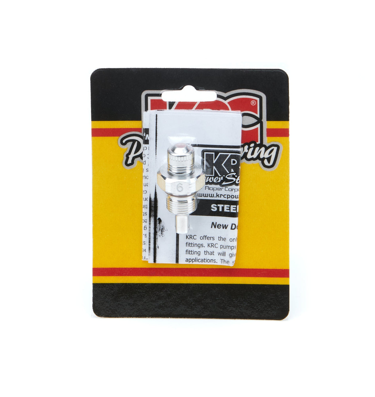Alum Flow Valve -6AN Male ID - 6 - KRC25306000
