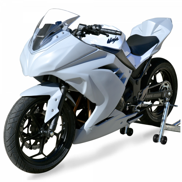 HOT BODIES RACING Ninja 300 2013-17 Race Bodywork – Primer Gray