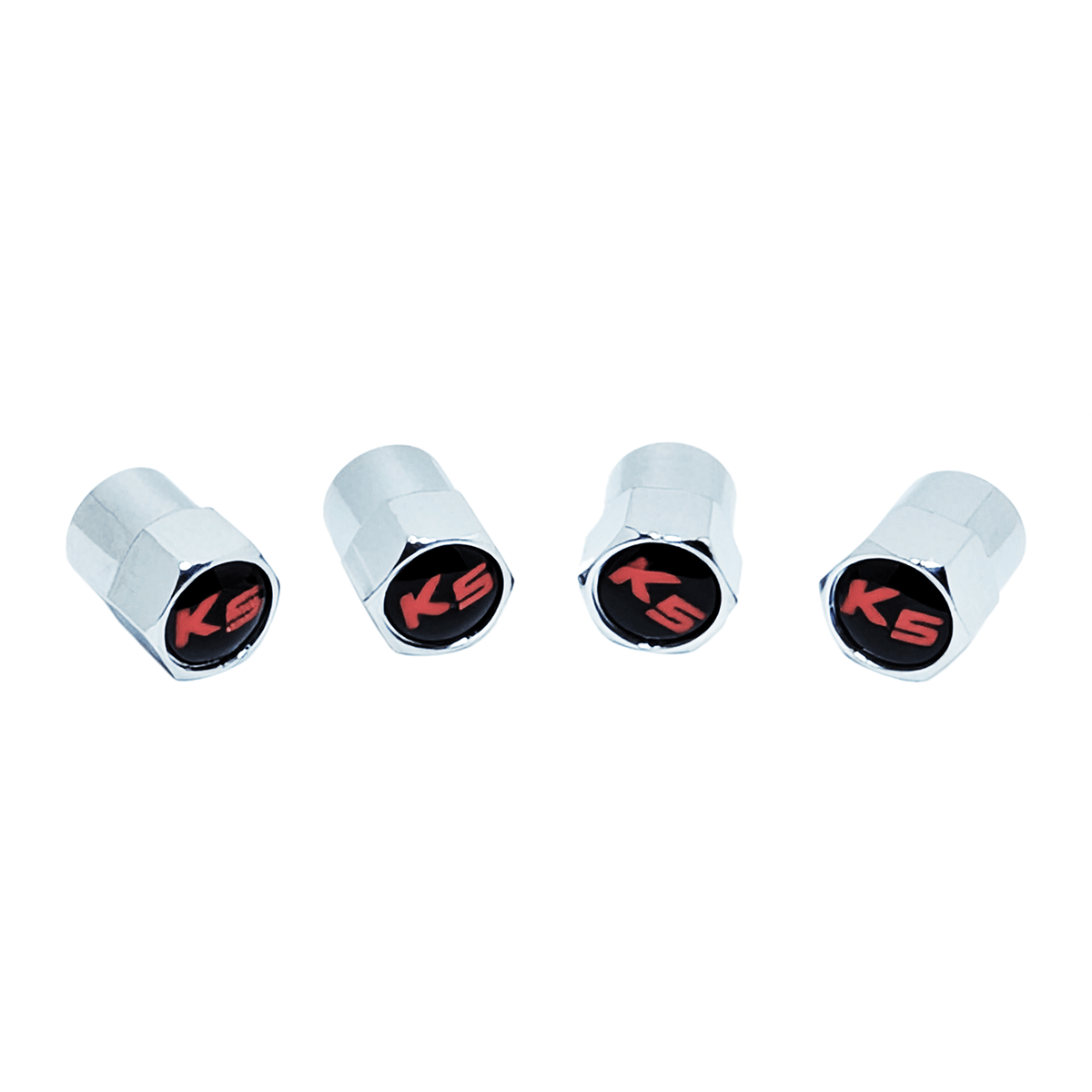 Chrome Valve Stem Tire Caps, Style: KIA K5