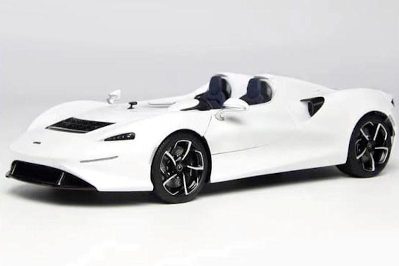 STM Diecast LCD 2020 Mclaren Elva White 1:18