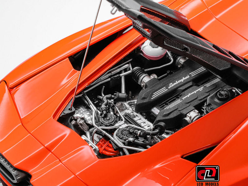 LCD 2024 Lamborghini Revuelto Orange 1:18