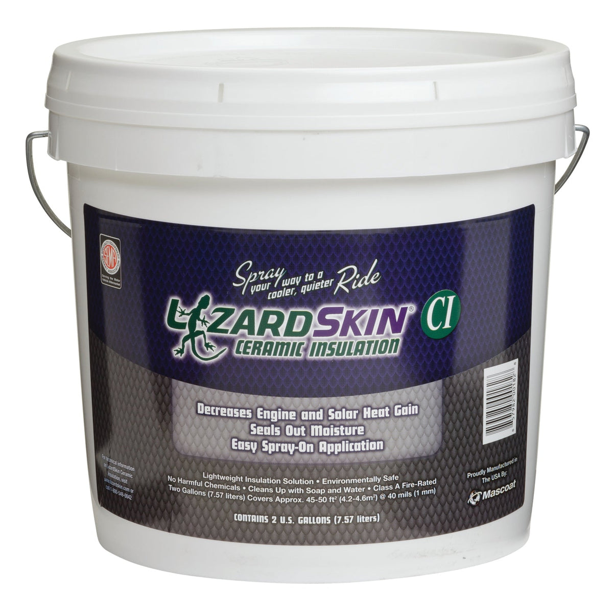 Black Lizard Skin Ceramic Insulation 2 Gal - 3124340