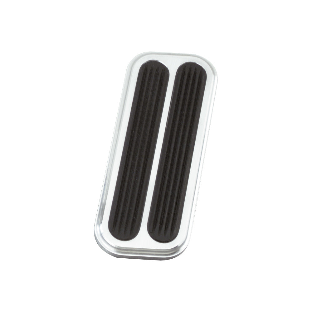 Billet Throttle Pad with/Rubber - BAG6085