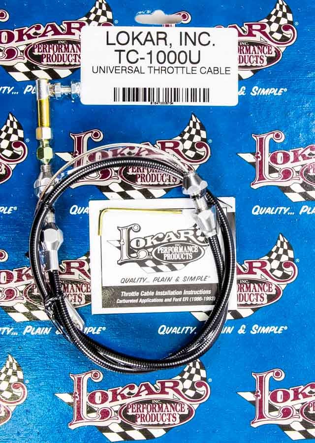 48" Universal Throttle Cable - TC1000U48