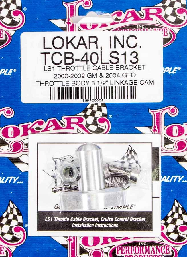 Throttle Cable Bracket - TCB40LS13